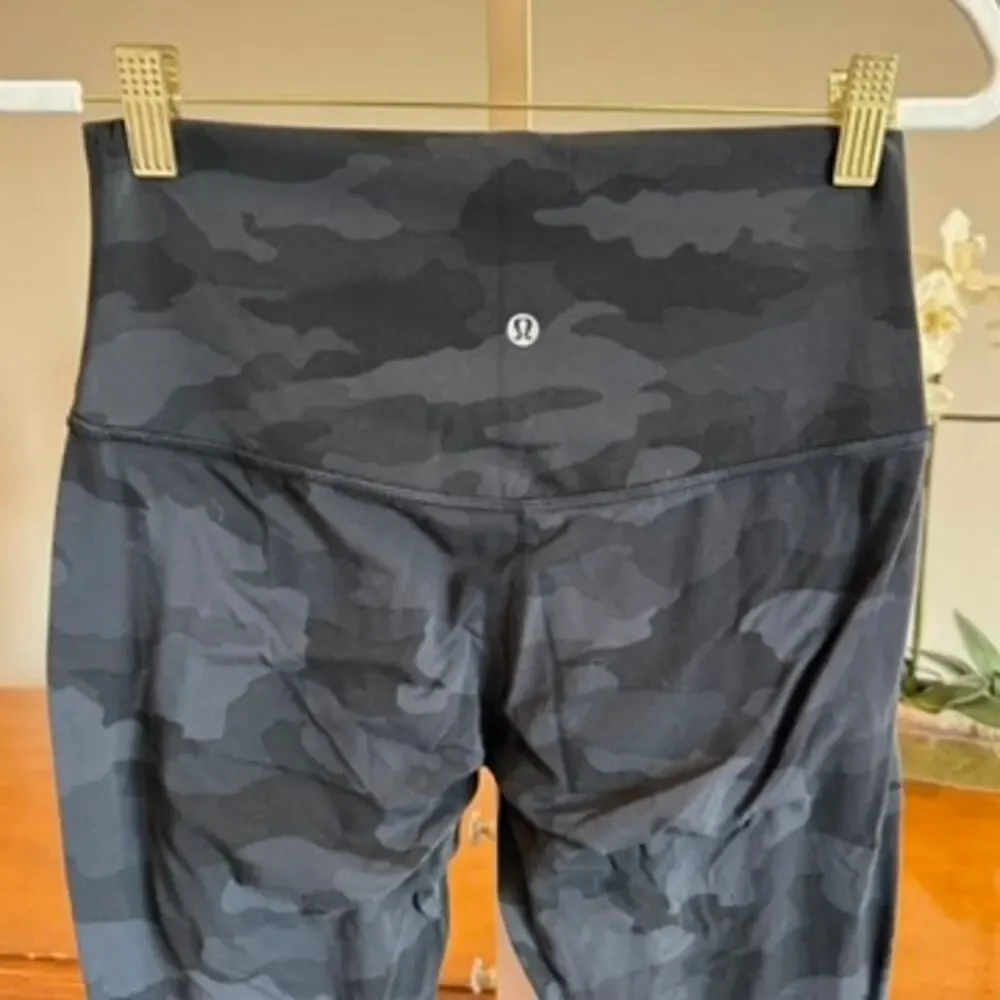 Lululemon Align High-Rise Pant 28 Camo Deep Coal Size 6 - Picture 6 of 9